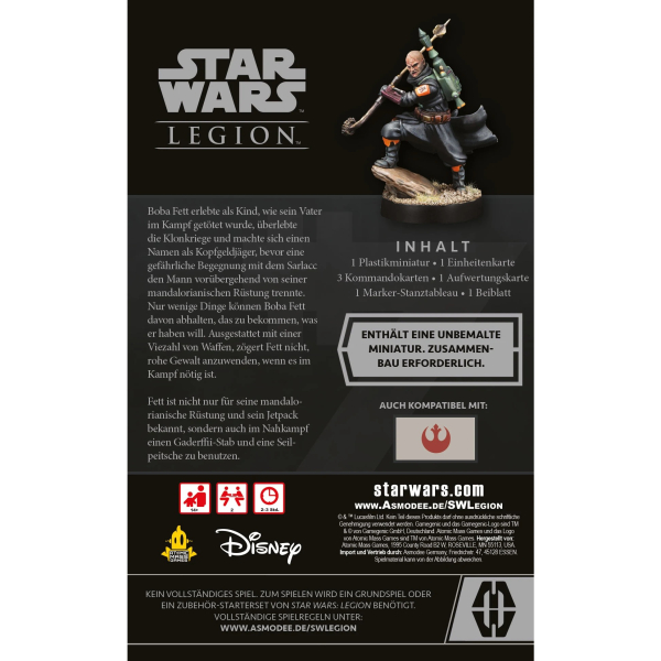 Star Wars: Legion – Boba Fett (Daimyo)